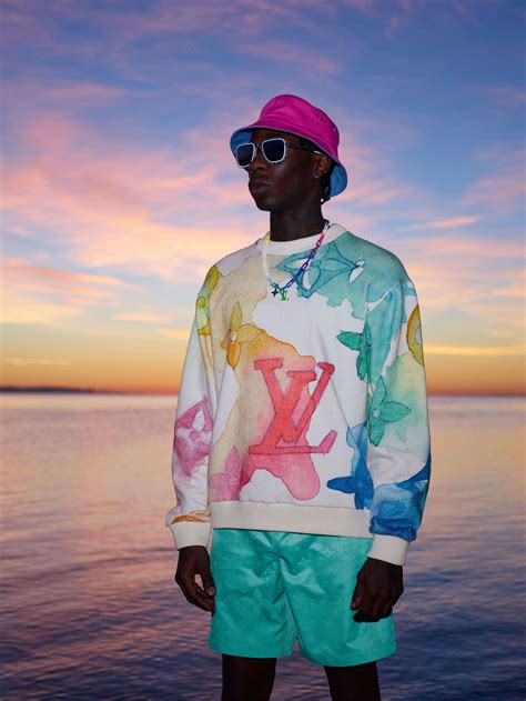 lv watercolor collection|louis vuitton watercolor summer 2021.